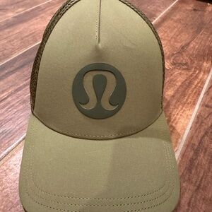 lululemon athletica Khaki Mesh Back Hat